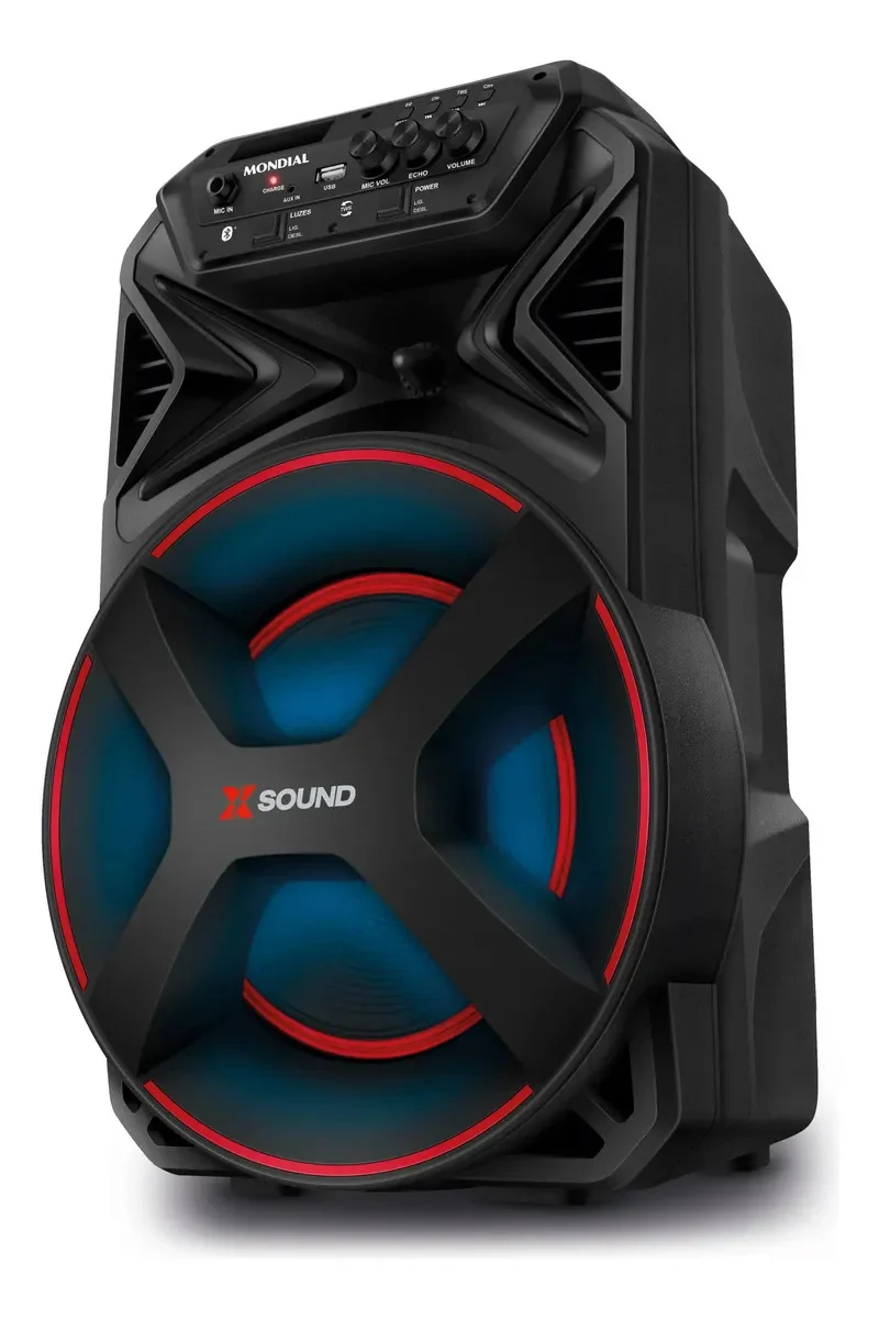 Caixa Amplificada Mondial CM-300-N 300W Bivolt