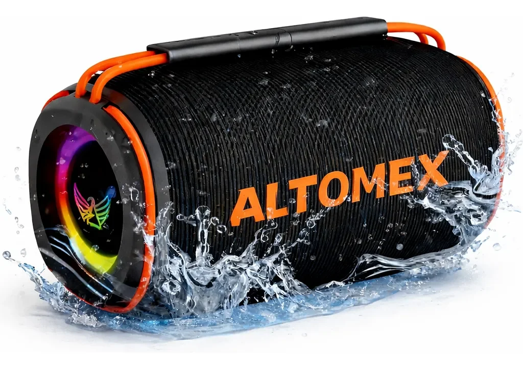Caixa de Som Bluetooth Portátil 15 W IPX6 Preta