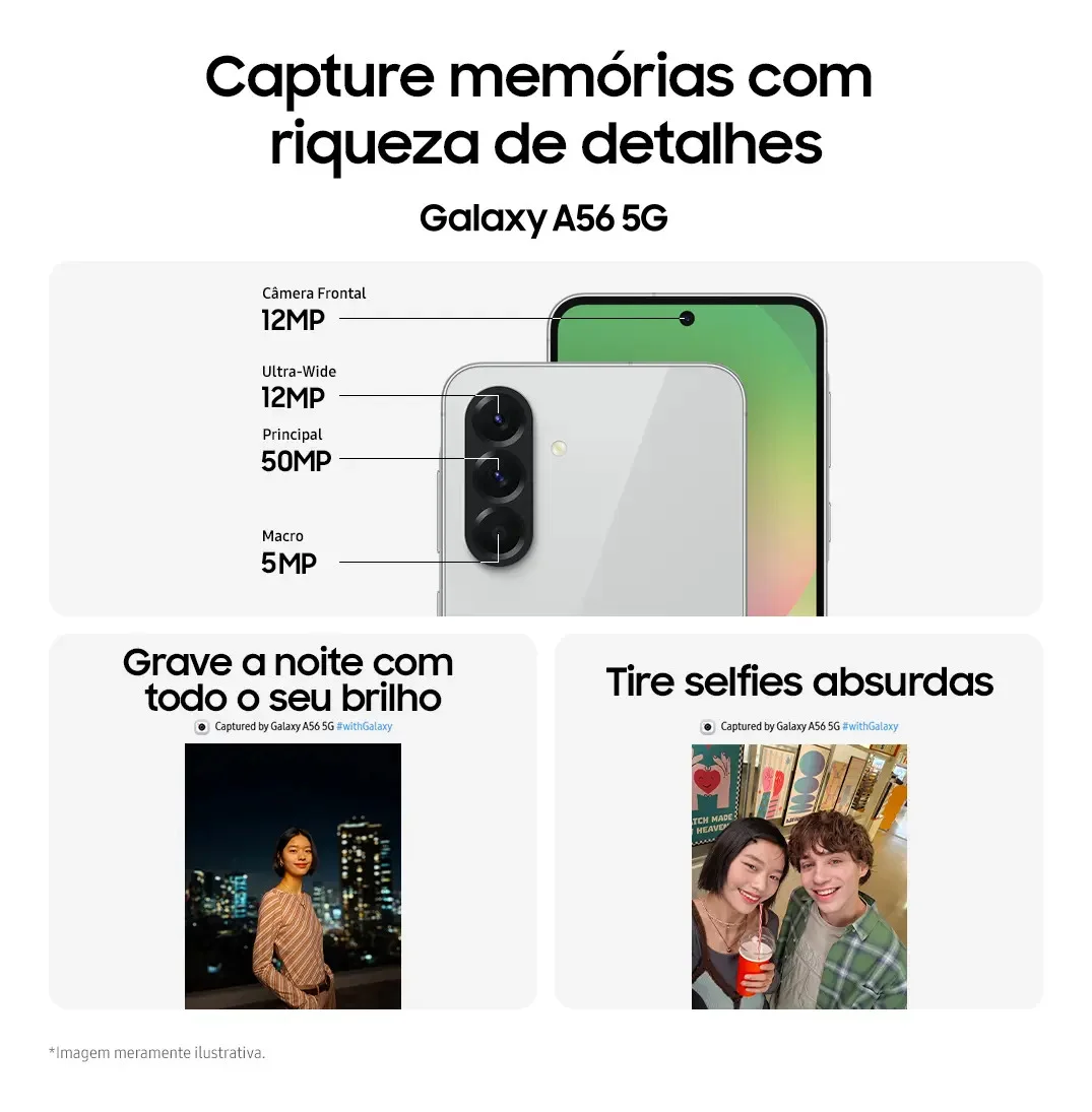 Samsung Galaxy A56 5G 128 GB, foto 3