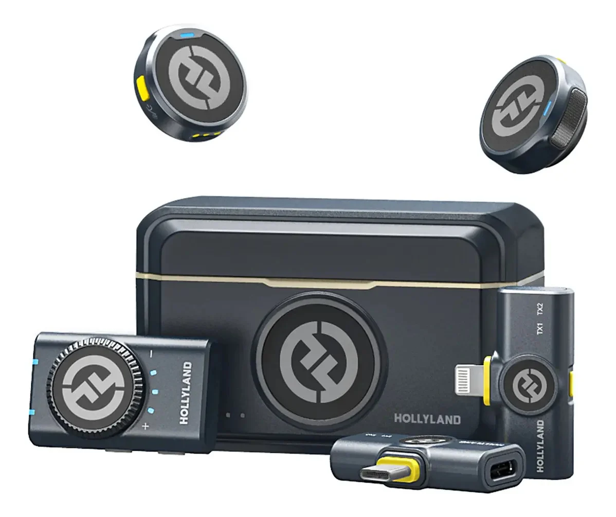 Microfone Sem Fio Hollyland Lark M2 Combo