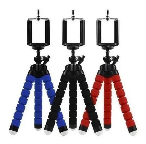 Mini Tripé Flexível com Suporte para Celular, foto 4